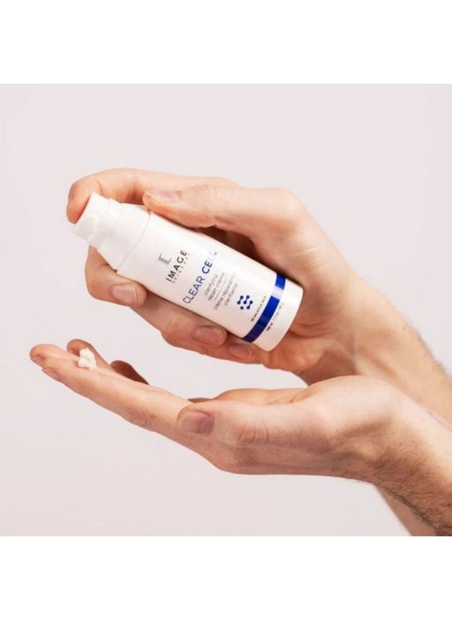 IMAGE SKINCARE - Clear Cell Clarifying Repair Crème Facial Night Cream Gel Moisturizer For Oily Prone Skin 1.7 Oz - Image 1