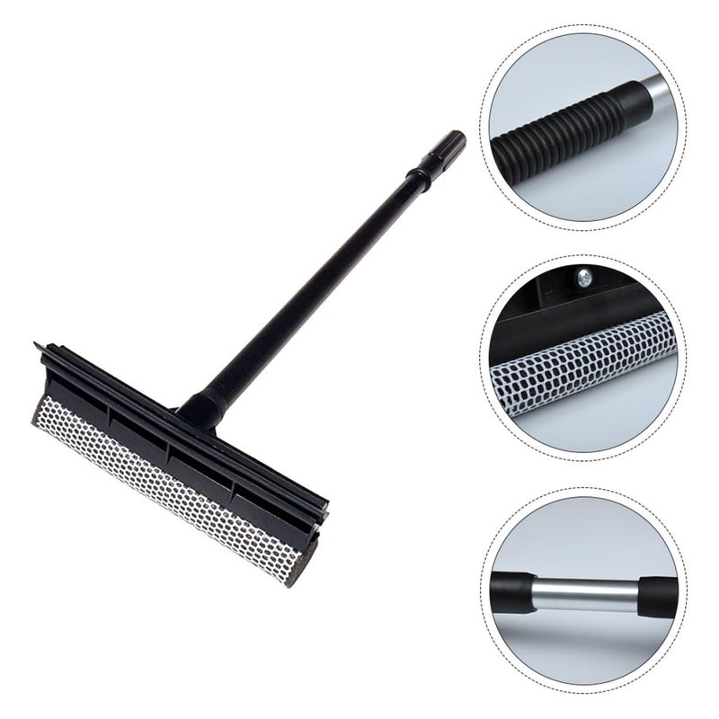 T Shaped Dual Side Window Cleaner Wiper Long Handle Multipurpose Glass Squeegee - Image 4