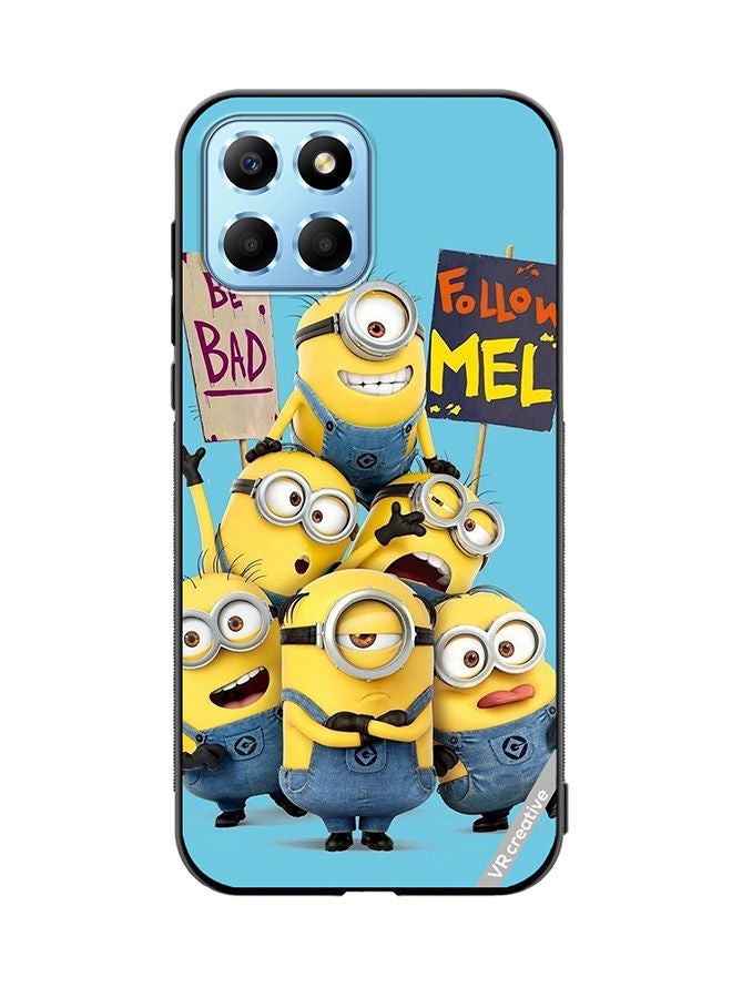 VR CREATIVE Protective Case Cover For Honor X8 5G Be Bad Follow Mel Design Multicolour - Image 1