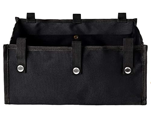 ComsenMed Under Seat Rollator Bag or Tote for Four Wheel Rollator, Rollator Walker Replacement Medical Basket, Rollator Basket & Accessory Organizer Storage Ipad, Books, Shopping and Essentials(1EA,Black) - Image 1