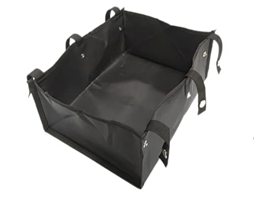 ComsenMed Under Seat Rollator Bag or Tote for Four Wheel Rollator, Rollator Walker Replacement Medical Basket, Rollator Basket & Accessory Organizer Storage Ipad, Books, Shopping and Essentials(1EA,Black) - Image 2