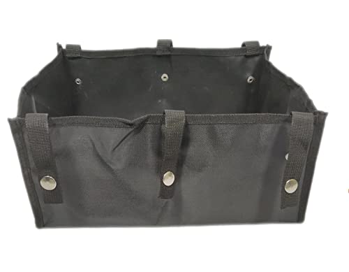 ComsenMed Under Seat Rollator Bag or Tote for Four Wheel Rollator, Rollator Walker Replacement Medical Basket, Rollator Basket & Accessory Organizer Storage Ipad, Books, Shopping and Essentials(1EA,Black) - Image 4