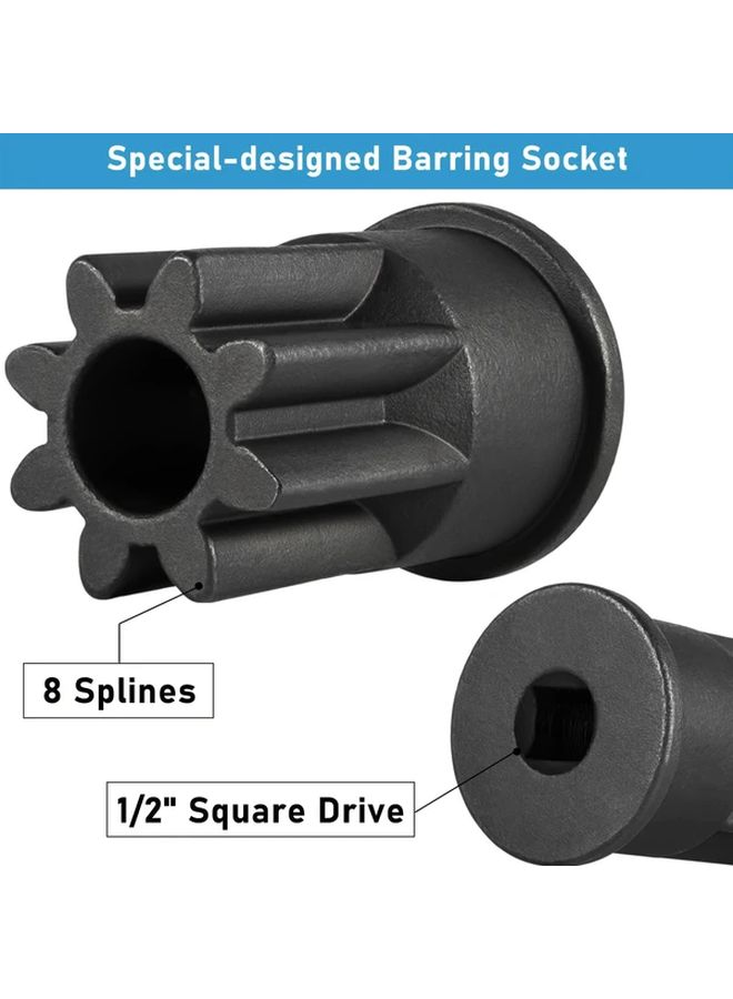 1PC Engine Barring Tool For Caterpillar Mack EUI MUI Engines Heavy Equipment - Image 3