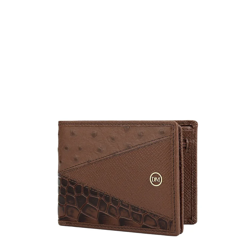 Da Milano Date Bifold Leather Mens Wallet