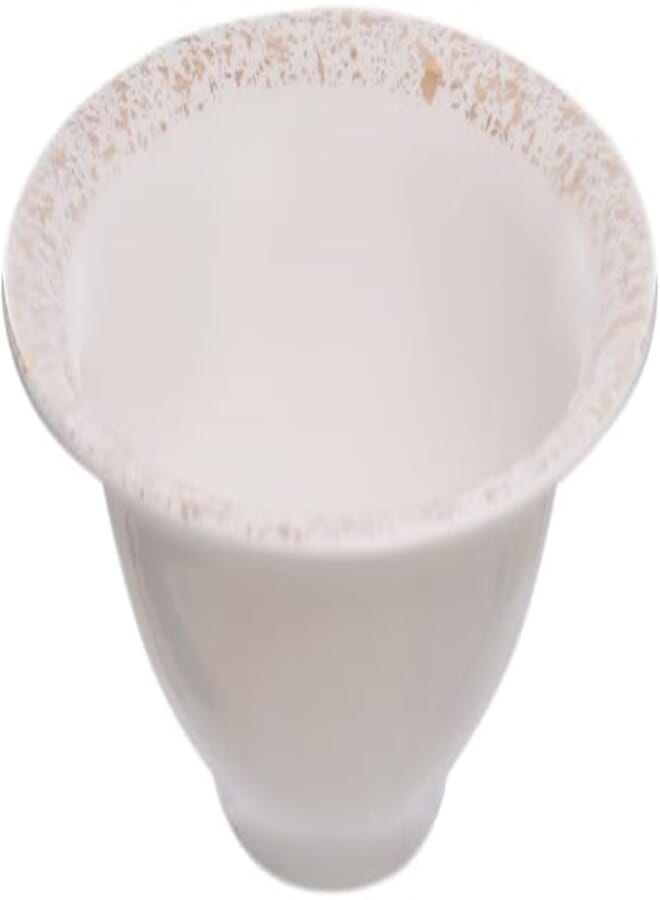 Porland Bohemia Porcelain Serving Bowl 24cm Elegant Design - White Gold