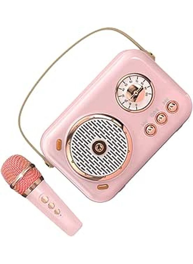 Portable Speaker Microphone Set with Rich Sound for Home Karaoke Outdoor Parties Phone Compatibility - Image 1