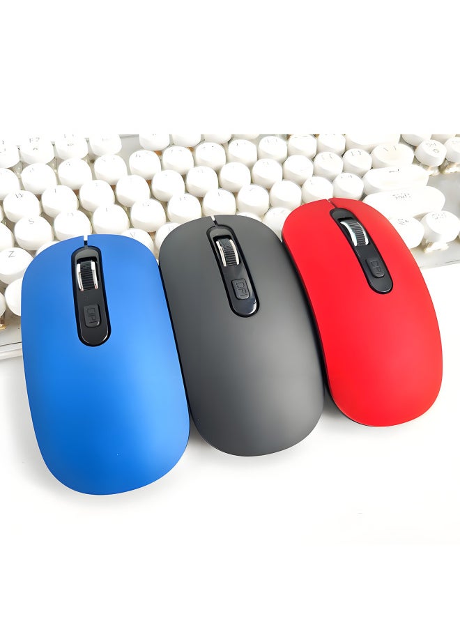 Generic - Magnetic Removable Shell Wireless Mouse Diy Shell Mouse Mute Office Type-c Interface Rechargeable Lithium Battery-Specifications:Wireless Detachable Mouse Blue - Image 1