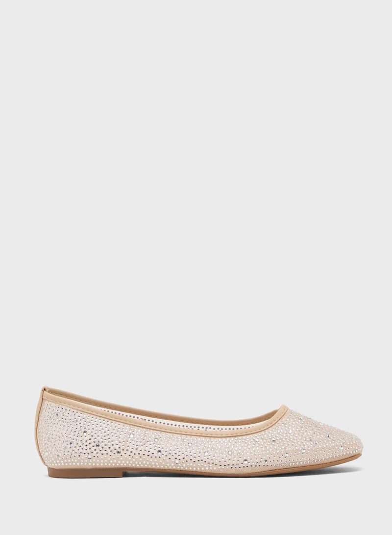 ترافل من نمشي Mesh Ballerina Flat