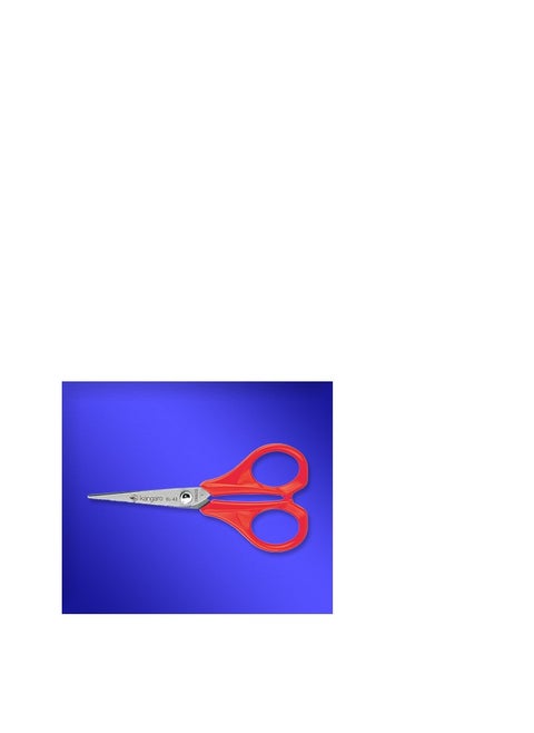 Kangaro, Kids Elegance Scissor 120 mm x 10.1 cm, Assorted Colors