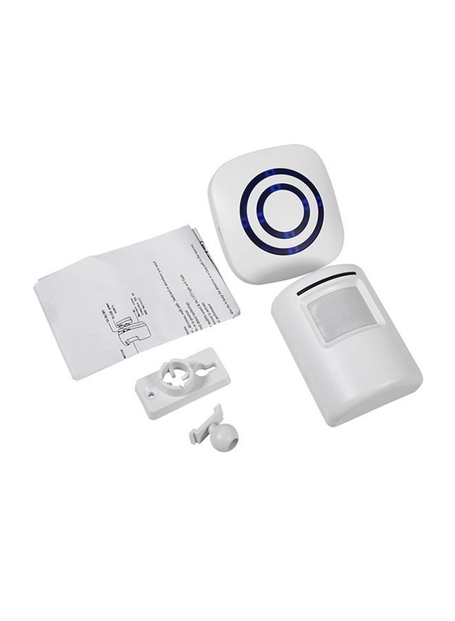 NIBEMINENT Wireless Alarm Doorbell Sensor White 0.16kg - Image 1