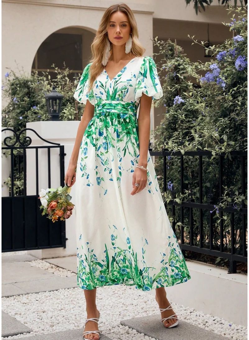 SIMPLEE Women's Summer Elegant DressLight & Comfortable Lightweight Cotton Blend Perfect for Outings