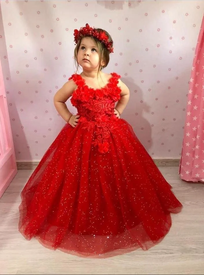 Masho Trend Floral Tulle Dress