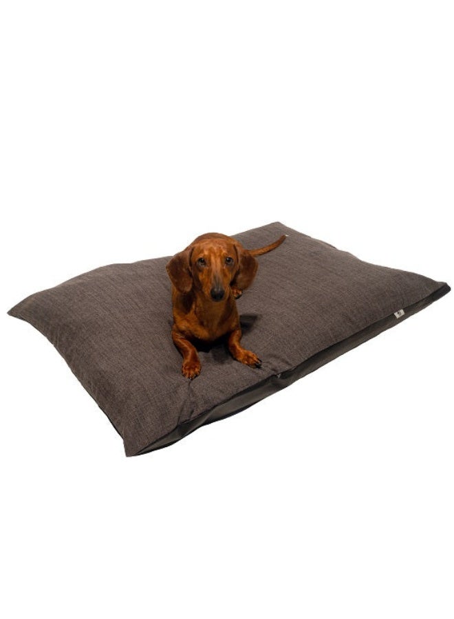 Danish Design Allsorts Charcoal Duvet Pet Bed for Medium Dogs - Image 3