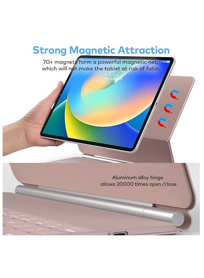 Keyboard Case for iPad Air 11  inch (M3 2025    M2 2024)   iPad Pro 11 inch(1st/2nd/3rd/4th Generation)   Magic Style Magnetic Keyboard Case with Multi   Touch Trackpad for 10.9   iPad Air 4th/5th Gen. - Image 3