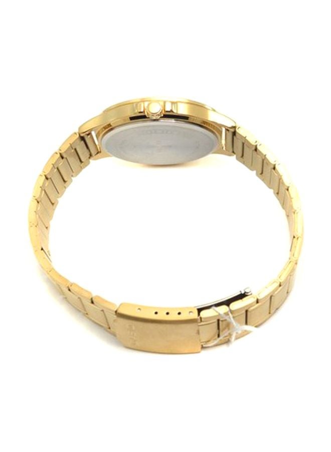 كاسيو ساعة يد بعقارب مقاومة للماء طراز MTP-V300G-1AUDF - 42 مم - ذهبي رجال - Image 3