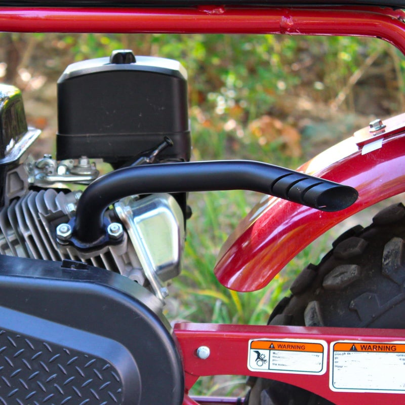 WNOOENG Exhaust Header Pipe Kit for Coleman CT200u CT200u-ex BT200X KT196 196cc 6.5hp, for Non-Hemi Predator 212cc Baja Warrior MB200 GX160 GX200 Engine Axis M200 Mini Bike - Image 4