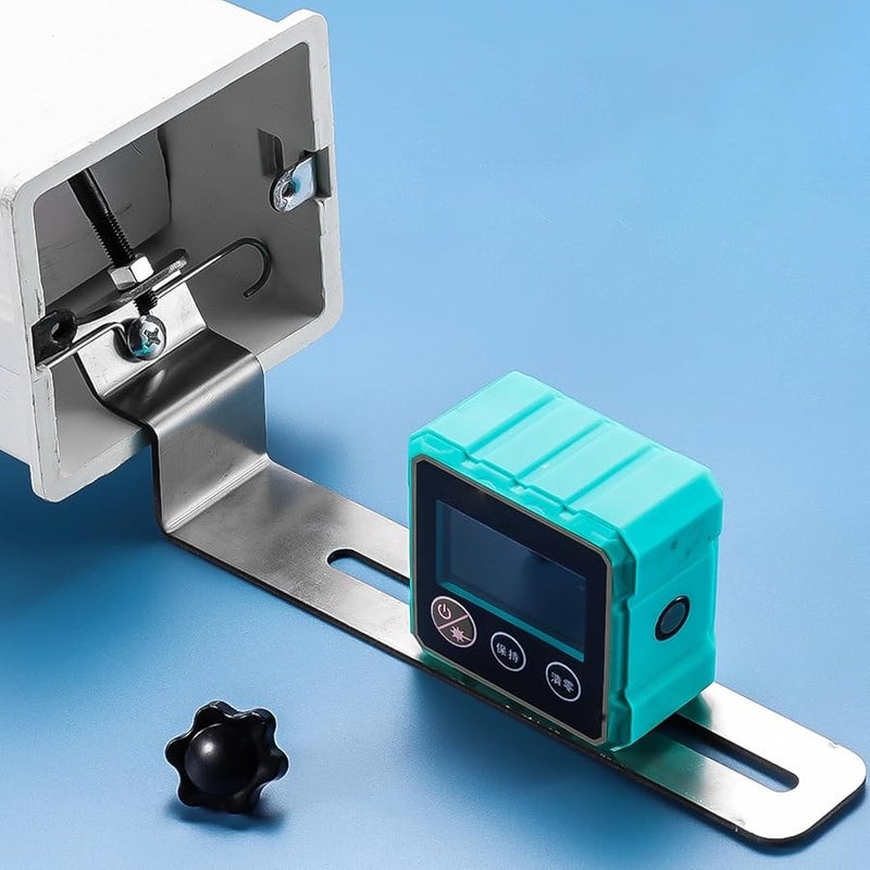 أقواس رفوف عائمة من الفولاذ المقاوم للصدأ بتصميم لا يتطلب الحفر، ومعدات تثبيت على الحائط مقاومة للصدأ - Image 5