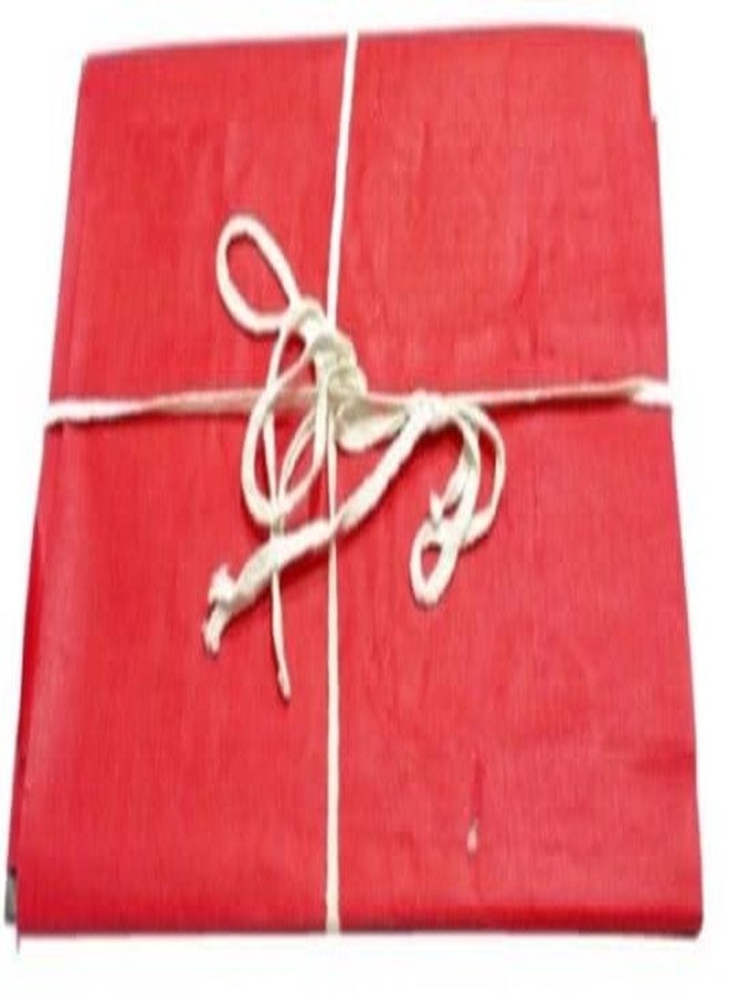 Shopper52 4 Flap File with a lace to tie (Cloth Coated Corners) (Size: 10 X 14 inch) (Pack of 4) - FILE-4FLAP - Image 1