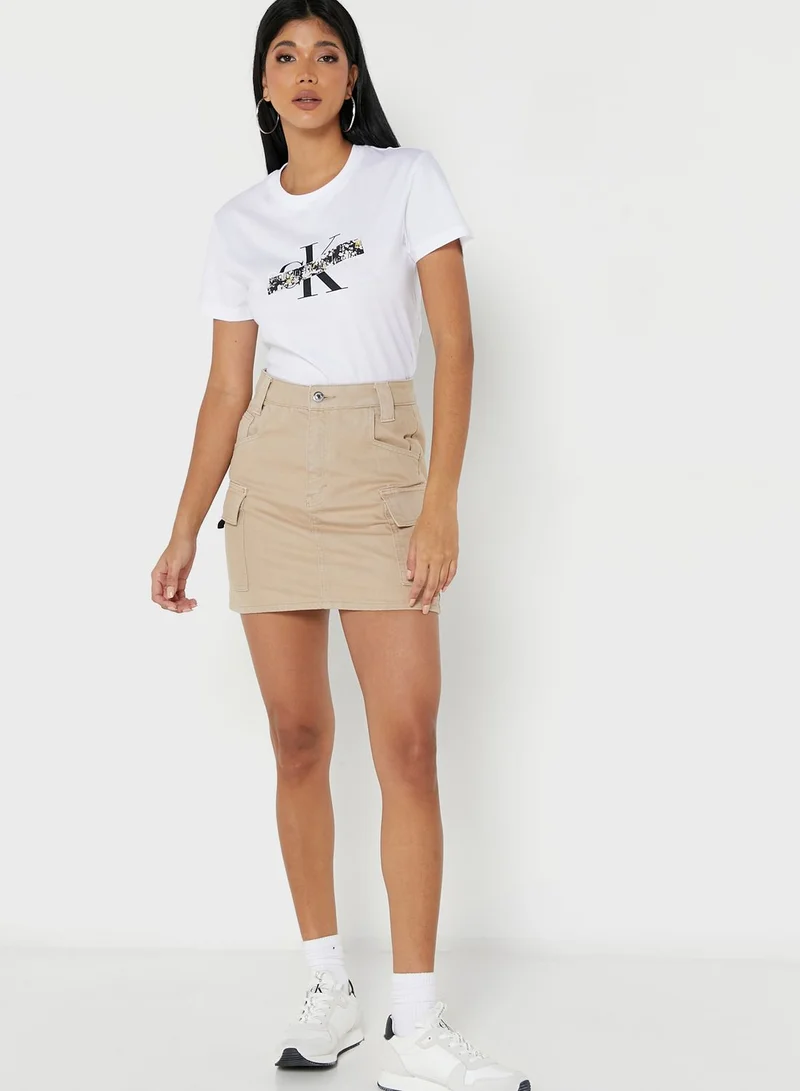 Calvin Klein Jeans Crew Neck Logo T-Shirt