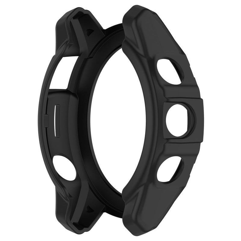 Disscool غطاء حالة متوافق مع Garmin EPIX Pro 51mm/Fenix 7X Pro/Fenix 7X، غطاء حماية مضاد للسقوط من PC بديل، ملحقات ساعة ذكية (51mm/أسود) - Image 3