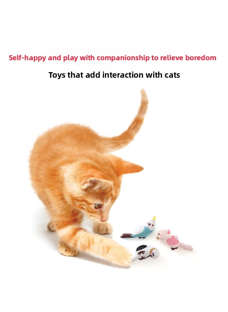 Cute Arrival! Bird/Parrot - shaped Cat Toys with Catnip Inside: Unlock a New Experience of Self - entertainment and Interaction
