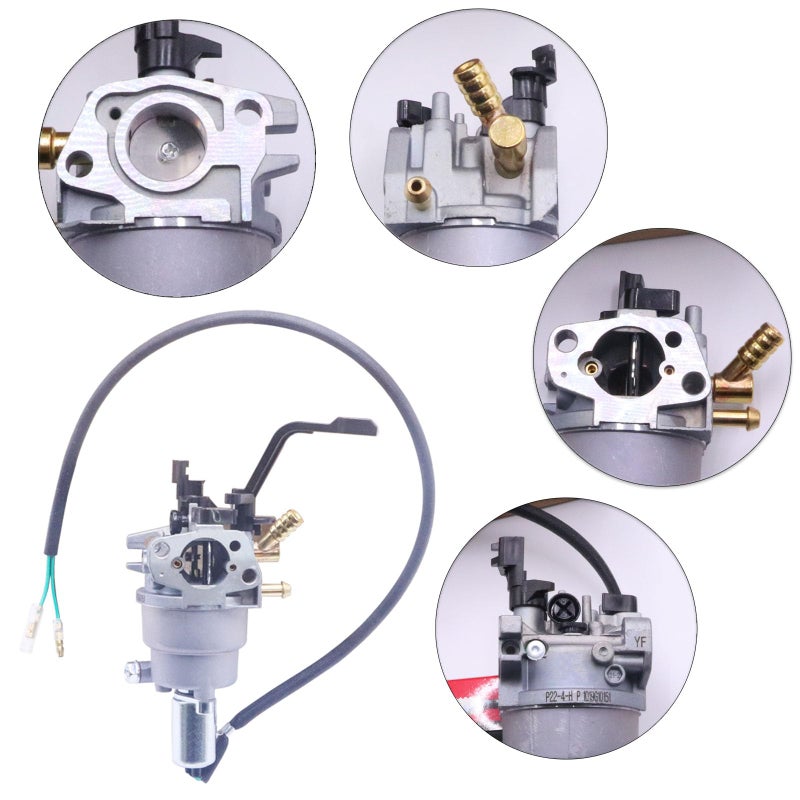 DVBB 76533 Dual Carburetor Huayi OEM Compatible with Champion 4750 4375 4000 Watt Generator 76533 100307 100397 100401 100456 100479 100524 100628 100629 Carb Assembly - Image 4
