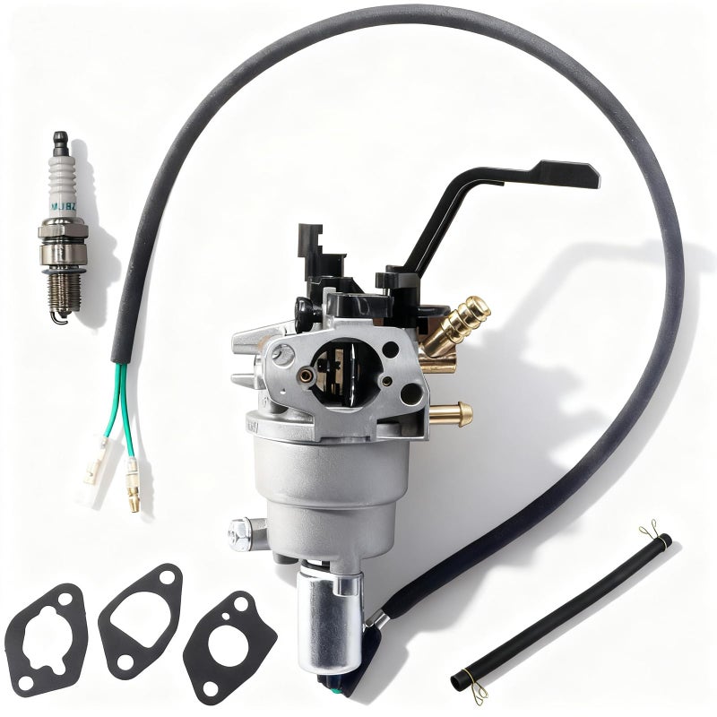 DVBB 76533 Dual Carburetor Huayi OEM Compatible with Champion 4750 4375 4000 Watt Generator 76533 100307 100397 100401 100456 100479 100524 100628 100629 Carb Assembly - Image 1