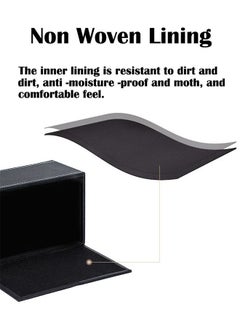 ZCM-HAPPY 2-Piece Leather Tissue Box Pumping Paper Box  - Image 4