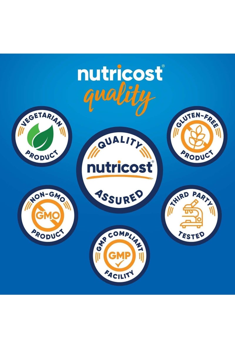 Nutricost Magnesium + Capsules 420mg 240 Caps - Image 2