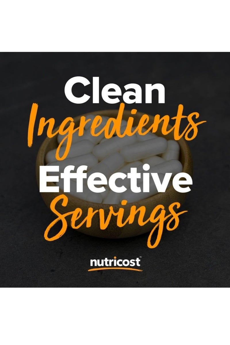 Nutricost Magnesium + Capsules 420mg 240 Caps - Image 4