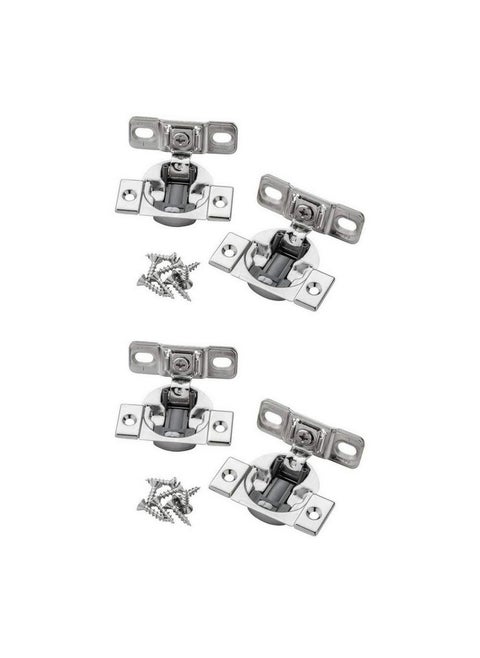Blum Compact Soft-Close Bluemotion Variable 1-3/8" Overlay Hinge (4 Hinges)