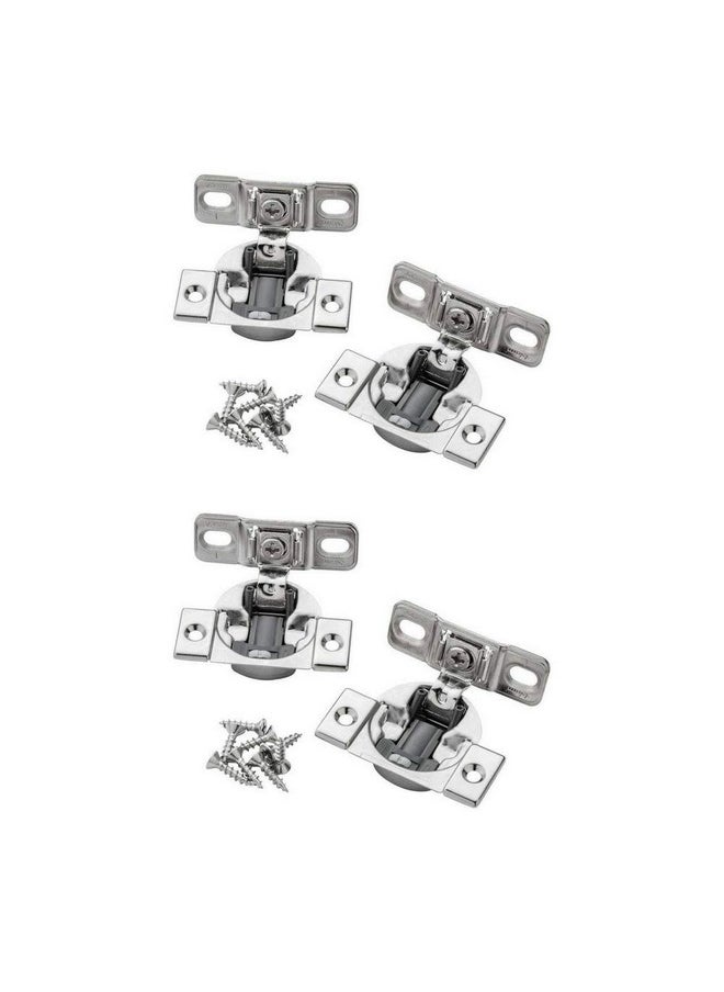 Blum Blum Compact Soft-Close Bluemotion Variable 1-3/8" Overlay Hinge (4 Hinges)  - Image 1