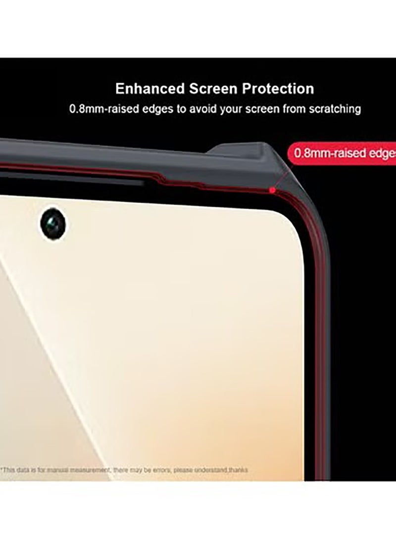 Case Compatible with Samsung Galaxy A56, [Droproof] [Sweat-Proof] [Fingerprint-Proof] Shockproof Protective Phone Case-Black  - Image 5