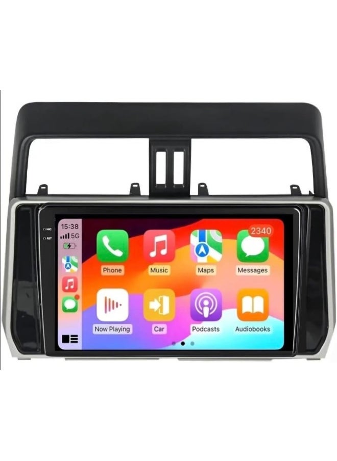 Vierex Android Car Stereo For Toyota Prado Screen 2018 2019 2020 2021 2022 With Apple Carplay Android Auto Wireless WiFi DSP Radio 4G AHD Camera Included Quick Boot Fast Interface (8+128GB 2K 360D Cameras)  - Image 1