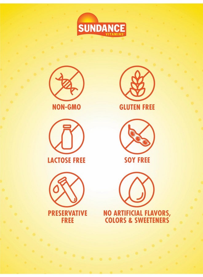 Sundance حبوب كولاجين بيبتيد من ساندانس | 3000 ملغ | النوع I و II مع فيتامين C | 60 قرص | مكمل غير معدل وراثيًا وخالي من الغلوتين - Image 3