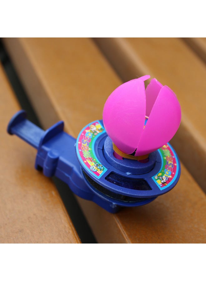After 8090 Nostalgic Toys Hand Push Windmill Lotus Hand Push Flint Lotus Lamp Childhood Children's Toys Manufacturers Wholesale-Specifications:8*3*5cm  - Image 2