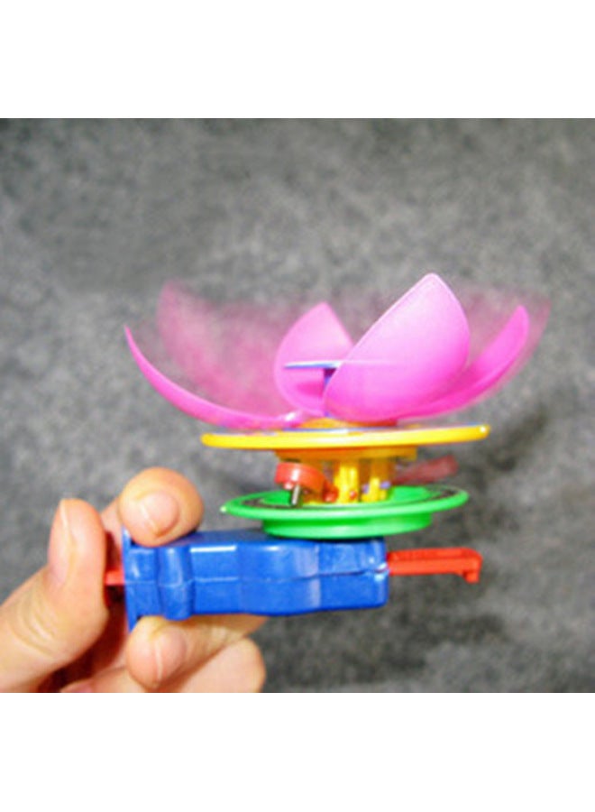 After 8090 Nostalgic Toys Hand Push Windmill Lotus Hand Push Flint Lotus Lamp Childhood Children's Toys Manufacturers Wholesale-Specifications:8*3*5cm  - Image 3