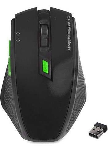Everest SMW-777 BLACK USB 2.4 GHZ Optical Wireless Mouse  - Image 1