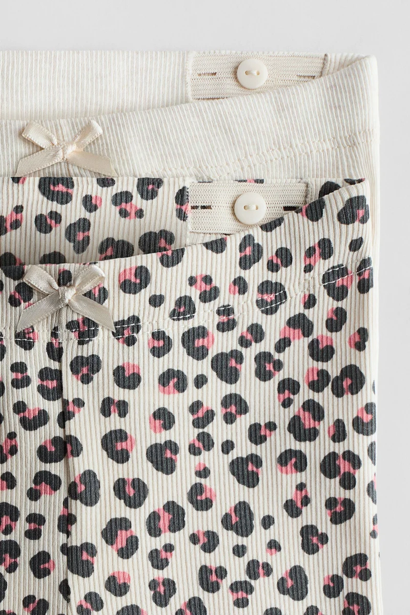 اتش اند ام لغينغز قطني - عبوة من قطعتين