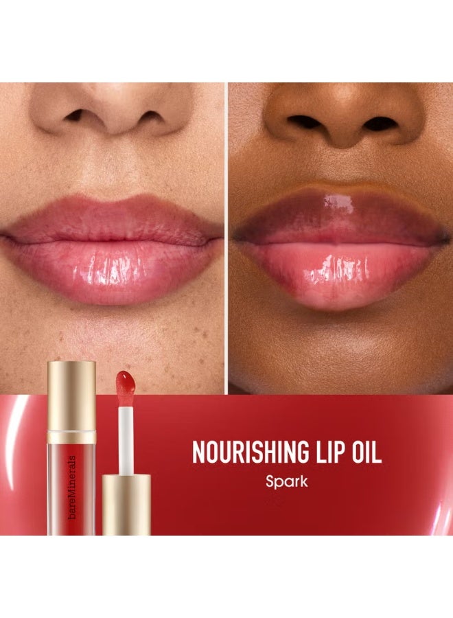 بير ماينرالز زيت الشفاه المغذي بير مينيرالز كولور سبارك 3.8 مل - Image 2