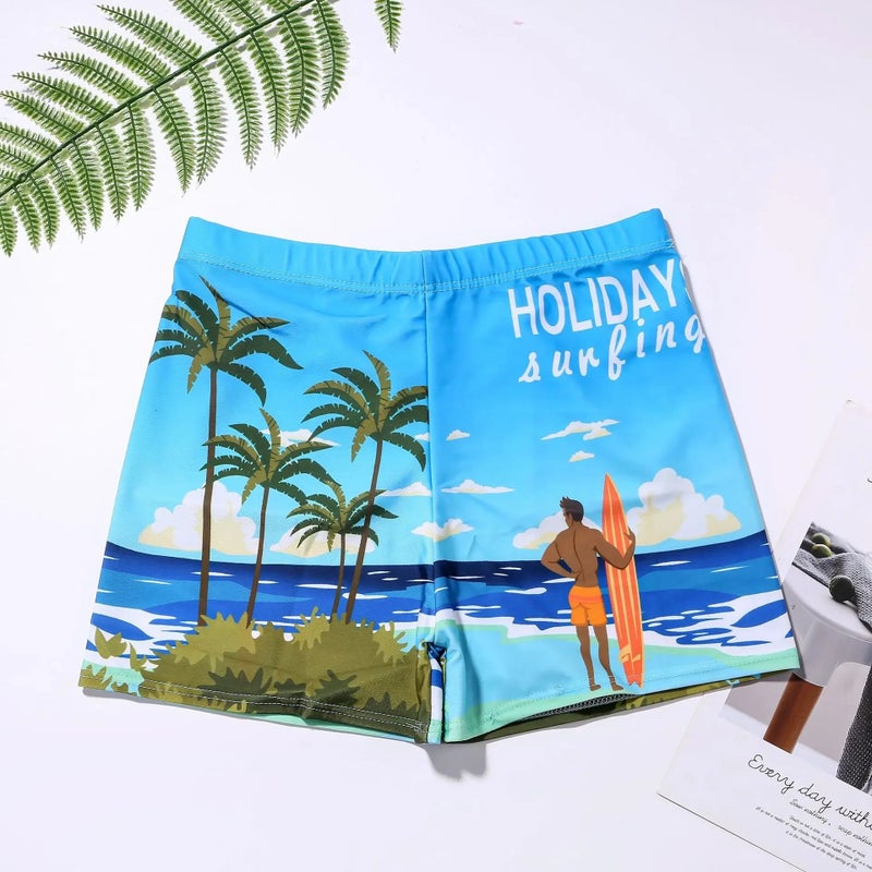 Swimming Trunks Men''s Anti-embarrassment Loose Quick-drying Men''s Boxer Swimsuit Swimsuit suit Beach Trunks Swimming Equipment Underwear - Image 3