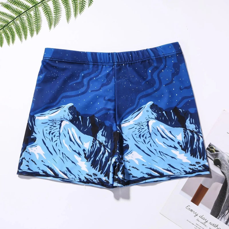 Swimming Trunks Men''s Anti-embarrassment Loose Quick-drying Men''s Boxer Swimsuit Swimsuit suit Beach Trunks Swimming Equipment Underwear - Image 4