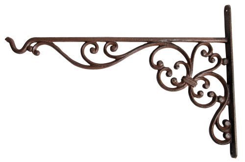 Esschert Design حامل سلة من الحديد الزهر من إيشكرت ديزاين - Image 4