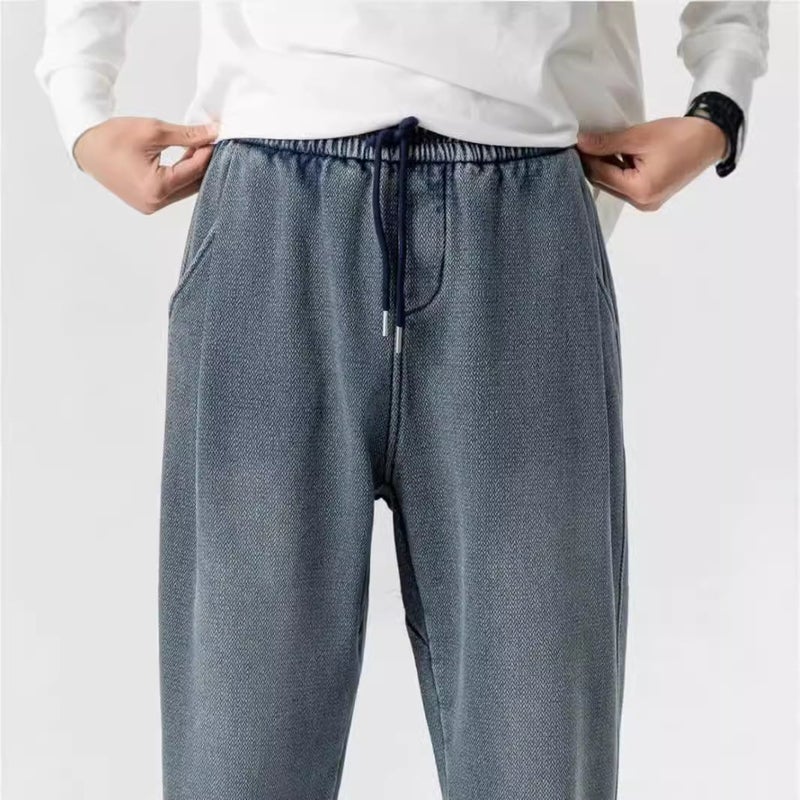 Unisex Classic Denim Jeans Loose Fit Daily Outdoor Wear - Image 5