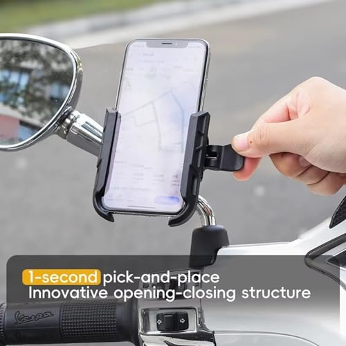 YELLOWFIN M7 Claw Grip Aluminium No Charger (Black, BKW-1 Jaw Grip Quick Release Handlebar) - Image 3