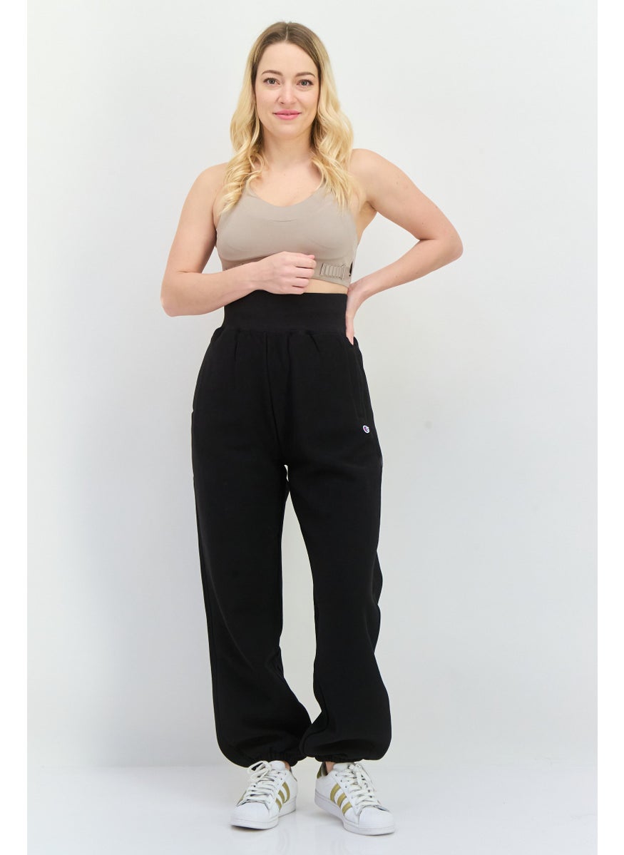 Champion Women Sportswear Fit Outdoor Jogger Pants, Black  - Image 4