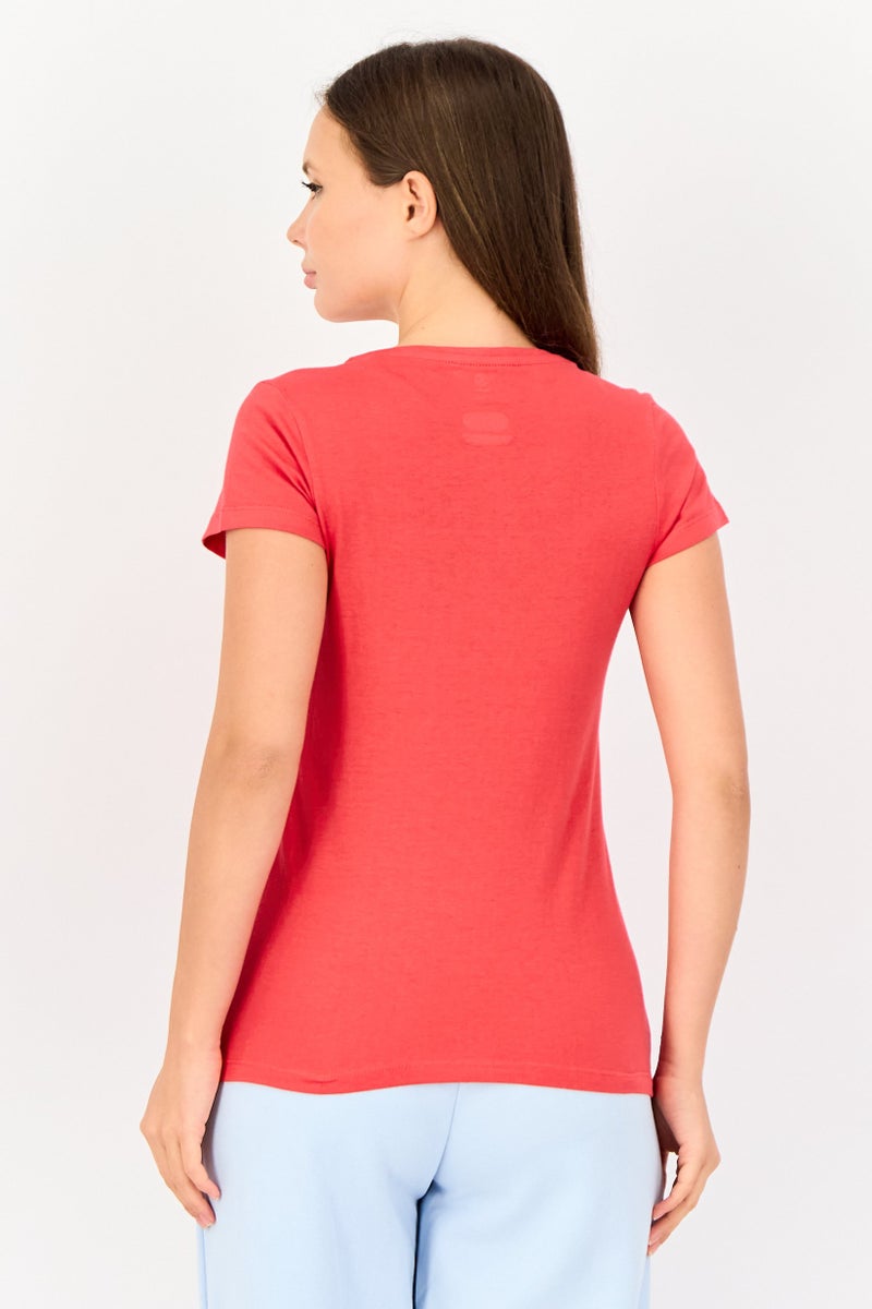 Zivame By Rosaline Women Graphic Print Pyjama T-Shirt, Red - Image 3