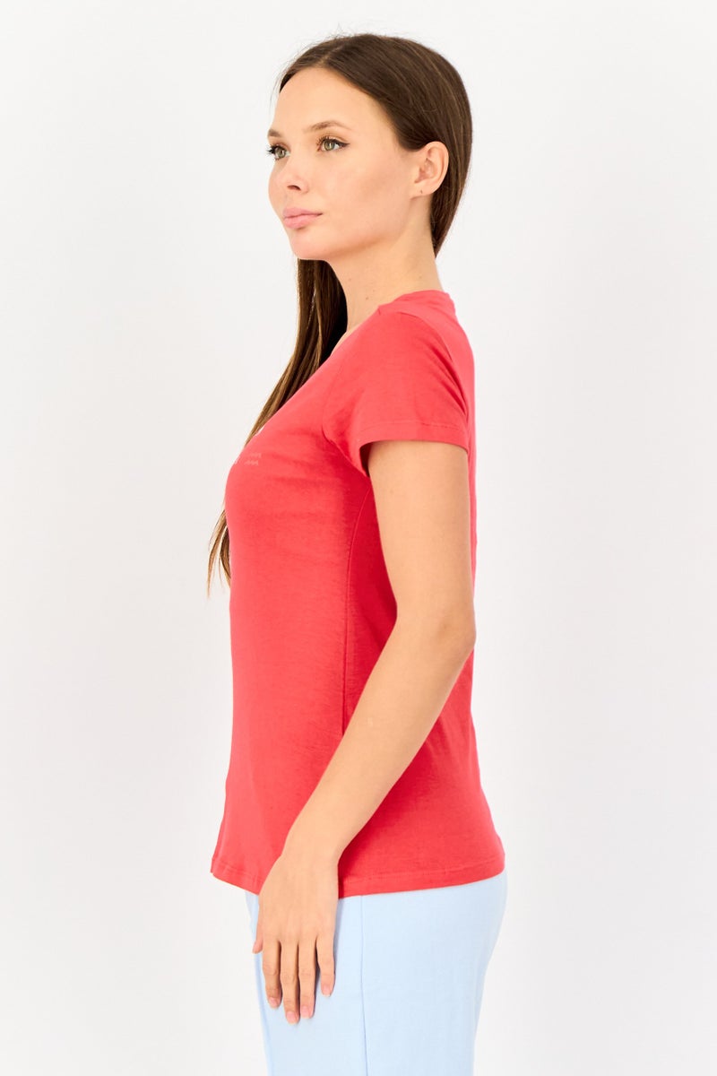 Zivame By Rosaline Women Graphic Print Pyjama T-Shirt, Red - Image 4