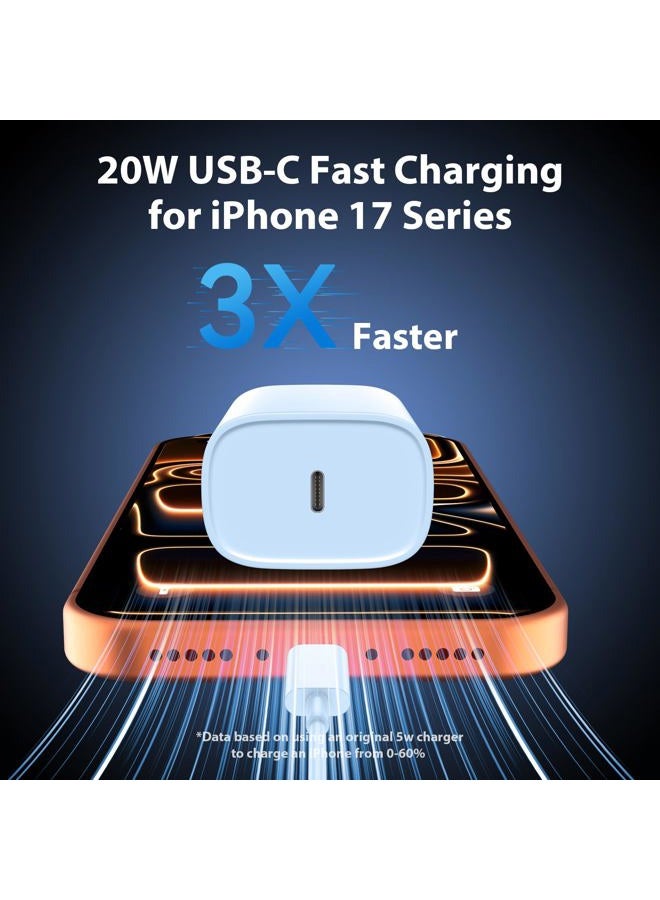DiHines 2-Pack 10 FT Long USB C to USB C Charging Cable, Phone Charger Cord with Block - Image 2