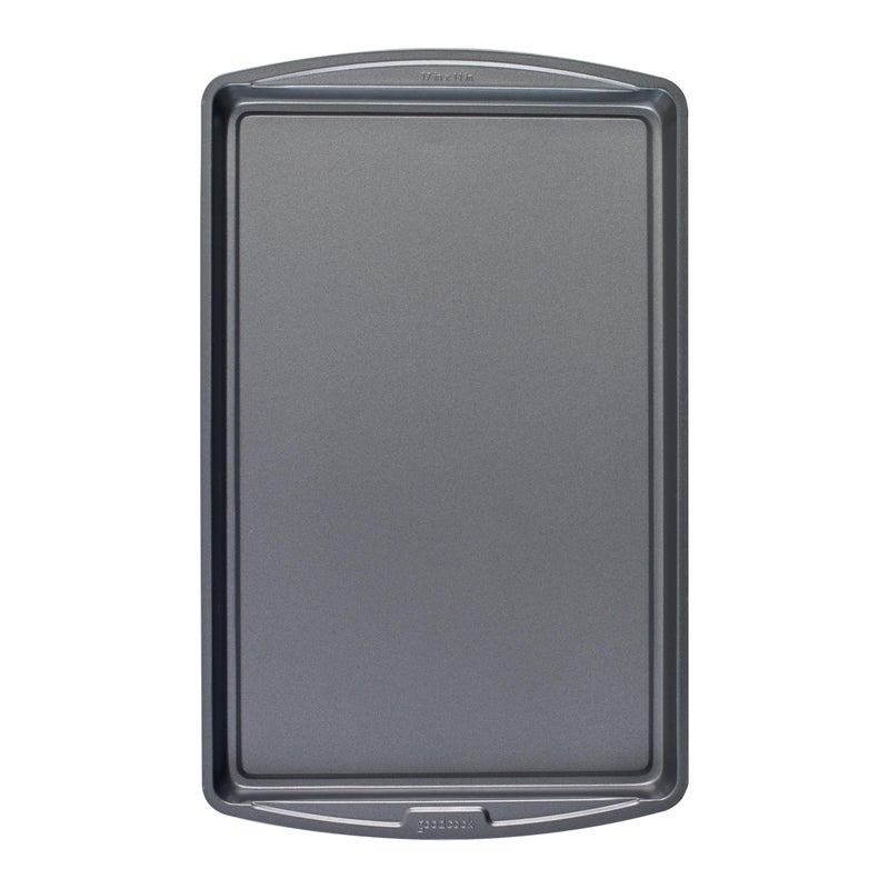 GoodCook Nonstick Steel Baking Sheet, 11" x 17", Gray - Image 1
